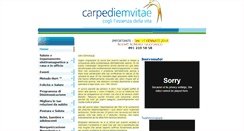 Desktop Screenshot of carpediemvitae.com